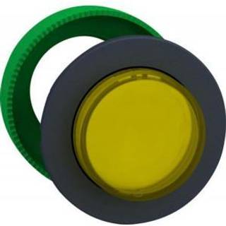 Schneider Kiptryk flush f/led gul ophøjet