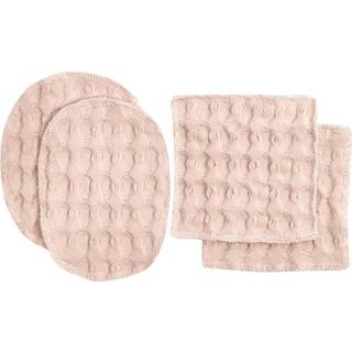 Big Waffle, Makeup Pads, Pale Rose