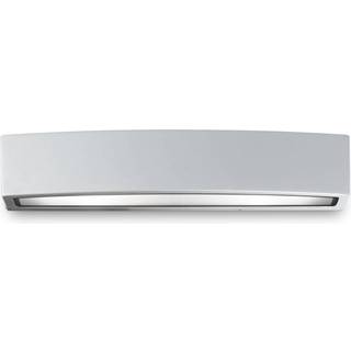 Ideal Lux udendørs væglampe Andromeda, grå, bredde 45 cm, E27