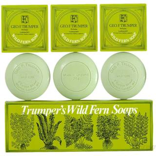 Geo F Trumper Håndsæbe, Wild Fern, 3 x 75 gr.