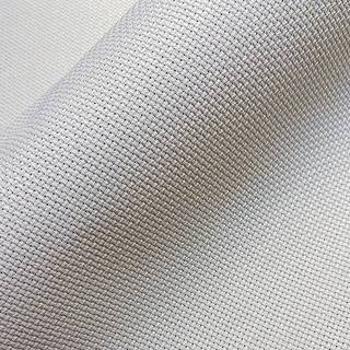 Aidastof - Str 43 x 50 cm, Hvid, 54 tern pr. 10 cm, 1 stk