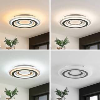 Lindby LED-loftlampe Jazmina, 50 cm, CCT, fjernbetjening