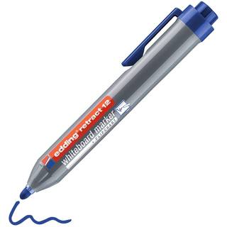 Edding 12-003 blå Retract board marker, rund spids 1,5-3mm (10stk.)