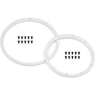 HPI - HP110545 - Wheel Bead Lock Rings (White/For 2 Wheels)