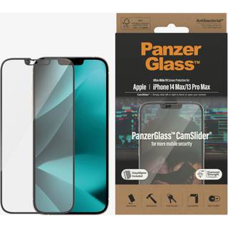 PanzerGlass CamSlider Screen Protector Apple iPhone 14 Plus | 13 Pro Max | Ultra-Wide Fit w. EasyAligner