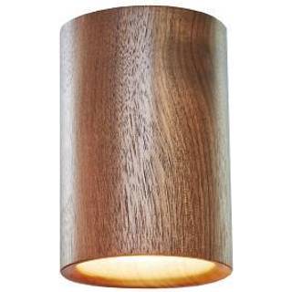 Lampefeber Solid DownLight Cylinder Sortbejdset Ege