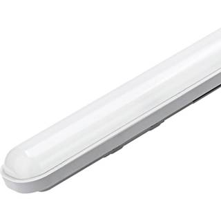 120cm Fladt LED Armatur | Gennemfortrådet | 4000K | 36W | 4320lm | IP65