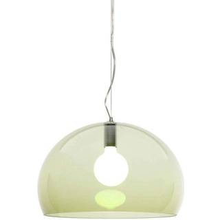 Kartell Fl/y Pendel 52 Cm Olivengrøn - Loftslamper Genanvendt Pmma Olive Green - 09030VO