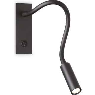 Ideal Lux Io LED indbygningslampe, sort
