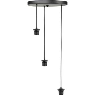 Fantasy pendellampe, 3 lyskilder, sort
