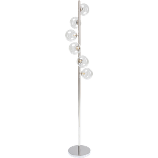 KARE Scala Balls gulvlampe, seks lys, sølv