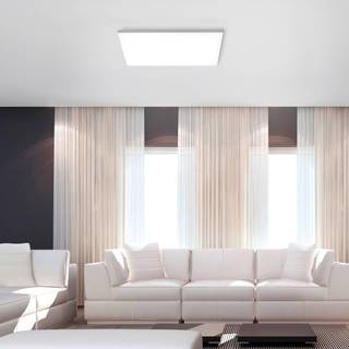 Canvas LED-loftlampe, tunable white, 60 cm