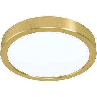 LED-panel til overflademontering Fueva 5 IP20 830 messing Ø21cm