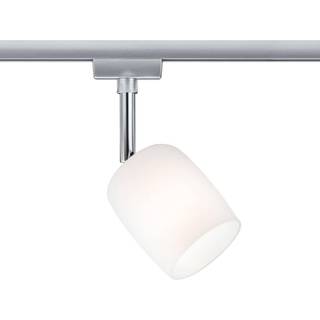Paulmann URail Spot Blossom mat krom, satinglas
