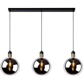 Lucide Julius 3 glas pendel Ø 28cm 3x E27 Smoke Grey