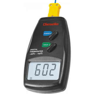 Digital-termometer m/2 følere, -50° - +750°C