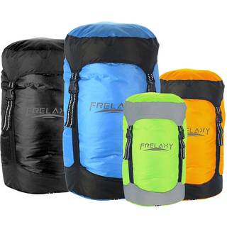 Frelaxy -komprimeringss?k 40% mere opbevaring! 11L/18L/30L/45L Compression Stuff Sack Water -resistente & Ultralight Sleeping Bag Stuff Sack - Ru