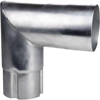 Plastmo zink 90 gr. knærør 75 mm