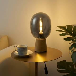 Pauleen Mystical Gleam bordlampe med røgglas