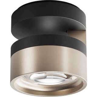 Blade C1 Slim matsort satinguld LED loftslampe