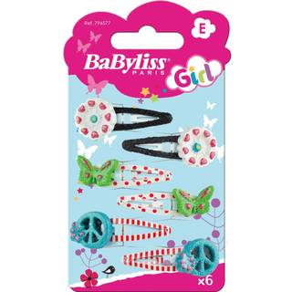 BaByliss Paris Accessories Girl 794577 Hårklemmer 6 stk. Kids