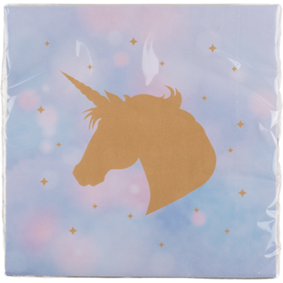 Servietter, 33 x 33 cm, Unicorn