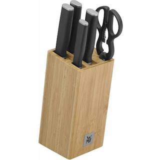 WMF Kineo knivblok med 4 knive og saks Rustfrit stål