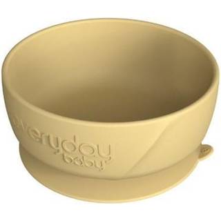 Everyday Baby Skål Silikone, Gul