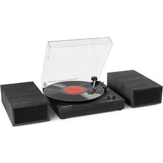 RP165B Record Player Set Black/Grey "B-STOCK" TILBUD NU
