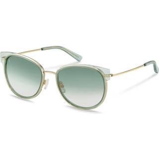 Rodenstock R3329 C 56 Solbriller Kvinder Grøn - Light Green Gold - 56mm