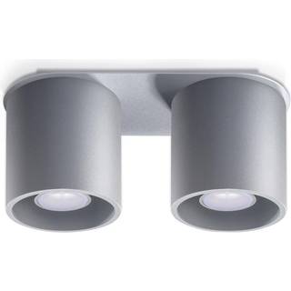 Loftslampe ORBIS 2 grå