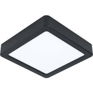EGLO FUEVA 5 plafond 160x160 mm, 3000K, sort