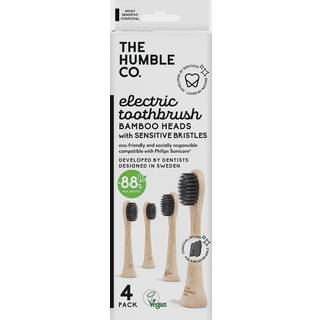 Humble Co. Bambus Børstehoveder til Philips Sonicare Sensitive Charcoal