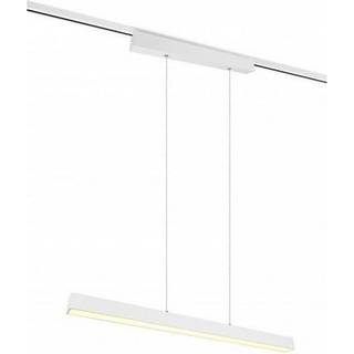 LED-pendellampe Paros DUOline, bjælke, hvid mat