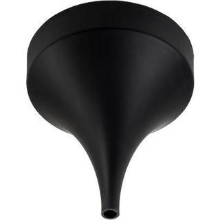 SG Armaturen Bell loft baldakin sort