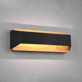 Væglampe sort 35 cm inkl. LED 3-trins dæmpbar - Tyko