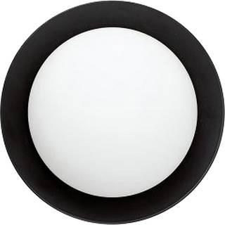 May LED-væglampe, IP44, sort