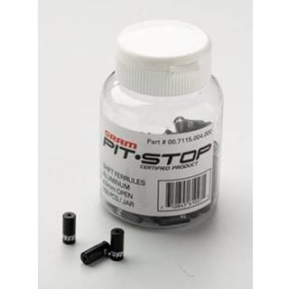 Endehylse SRAM Pit Stop 4.0 mm gearkasse sort 100-pak
