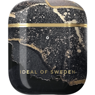 Printed AirPods Case Golden Twilight Marble
