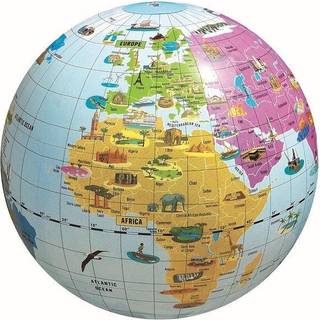 Caly 42 cm Globus MARVELS OF THE WORLD - god som badebold