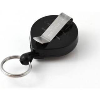 KEY-BAK nøglering Mini-Bak SORT med clips