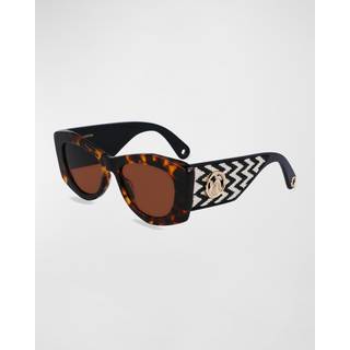 Lanvin LNV638S 234 52 Solbriller Kvinder Tortoiseshell - Dark Tortoise - 52mm