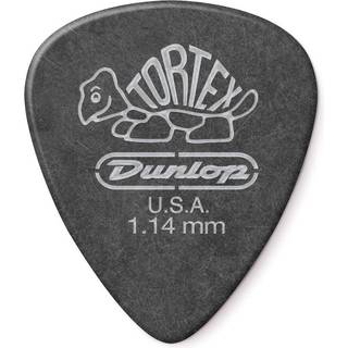 Dunlop Tortex Pitch Black Standard 1.14mm 12 Pack