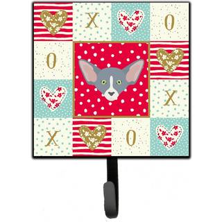 """" Caroline's Treasures Peterbald Cat Love Leash eller Key Holder Hooks multicolor """"