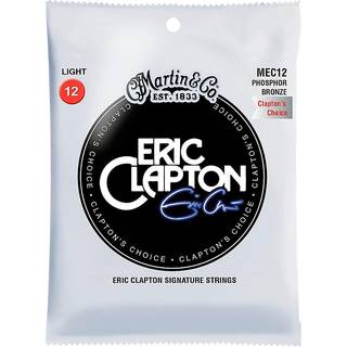 Martin & co eric clapton signature strings MEC12 phosphor bronze light 12