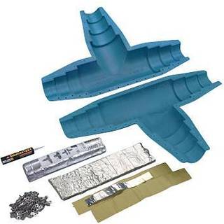 Microflex isoleret t-stykke 200-160-125
