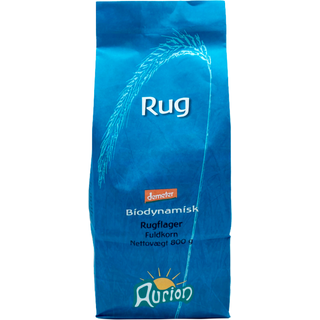 Aurion Rugflager Økologisk Demeter - 800 g
