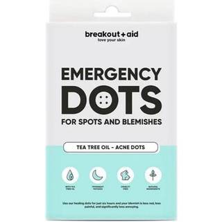 breakout + aid Emergency Dots For Spots and Blemishes Akne-behandling til ansigt, bryst og ryg Med tetræolie 72 stk. - 72 stk.