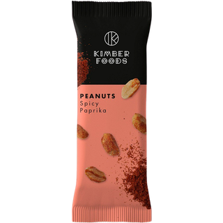 Kimber Foods Spicy Paprika peanuts 15g