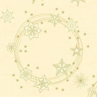 Duni Dunilin serviet 40x40 cm Star Shine Cream, 45 stk